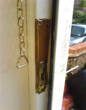 Bodged lock opening
